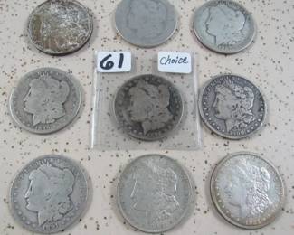 Morgan Silver Dollars