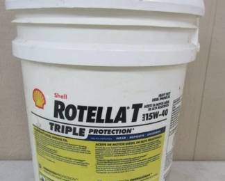 5 Gallons of Rotella T Oil