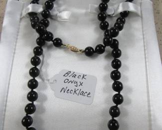 Black Onyx Necklace