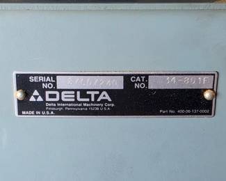 Delta Unisaw 34-801F Table Saw