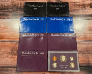 Proof coin sets