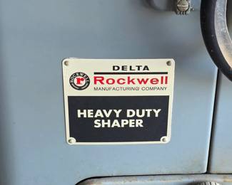 Delta Rockwell 43-340 Heavy Duty Shaper