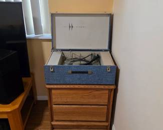 Vintage Sears Silvertone record player