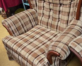 Plaid Side Chair