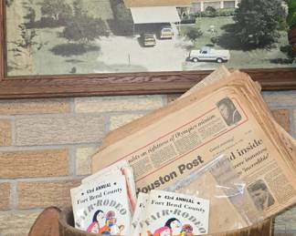 Fort Bend County Fair Books - Old Newspapers