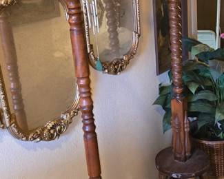 2 Antique Hat Racks