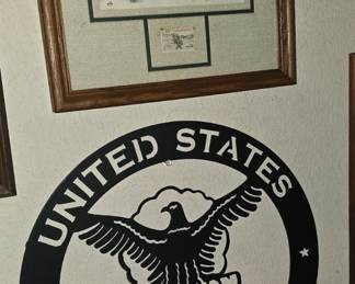 World War Stamp - Air Force Sign