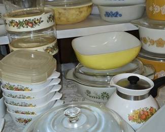 Pyrex and Corning Ware