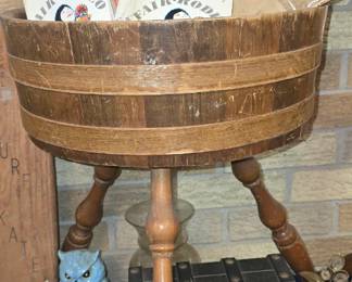 Sewing Basket - Old Newspapers