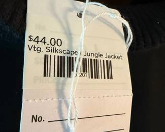 Vtg Silkscapes Jungle Jacket 