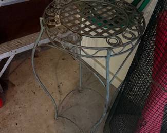 Metal Outdoor Side Table
