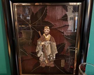 (A) Silk Embroidery Art