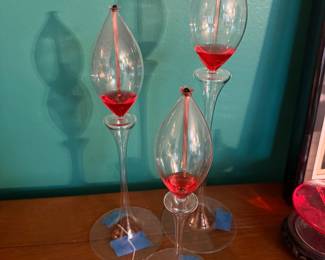 Glass Oil Lamps