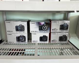 More cameras, never taken out of the box