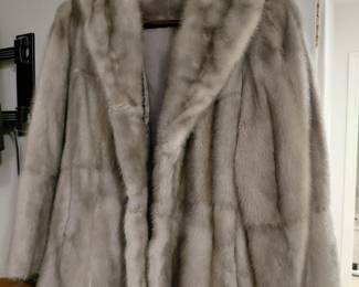 Mink fur coat