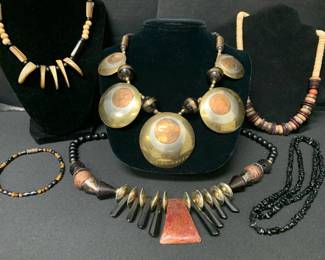 CT346Tribal Style Costume Jewelry
