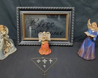 CT216VVintage Angel Figurines And More 