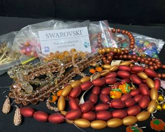 CT380Fall Colors Jewelry  Bead Mystery Lot