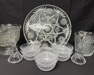 CT204Leaded Crystal Candlesticks And More