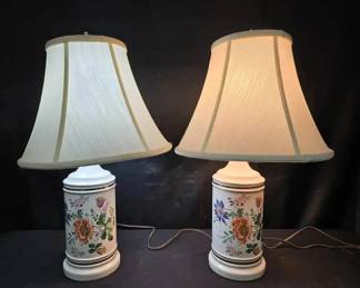 CT318Floral Lamps