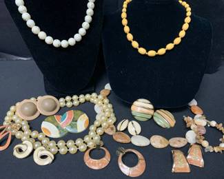 CT358Natural Tones Costume Jewelry