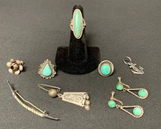 CT398VTurquoise, Silver  More