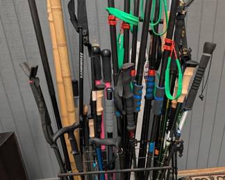 Walking, Fishing Sticks