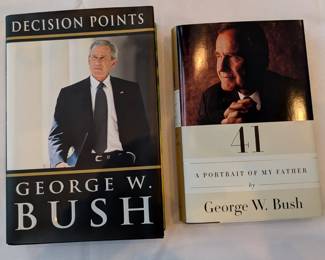 George W. Bush signed books