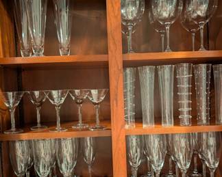Bar Ware, Crystal Stems