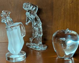 Stueben, Waterford, Cristal Serves France