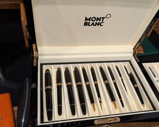 Mont Blanc pens, Mont Blanc pen box