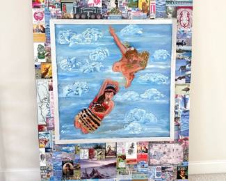 Large New Zealand painting 