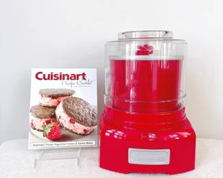 cuisinart ice cream yogurt maker 