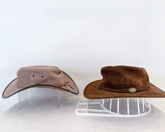 henschel hat co regina suede leather walker hat & barmah hats squashy suede