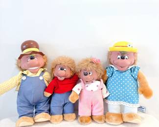 berenstain bears dolls mattel emotions set of 4