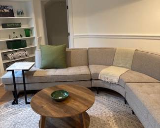 Couch and round table - SOLD