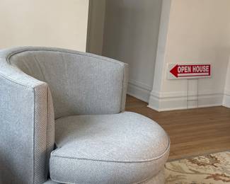 Room and Board Swivel Chair 3 months old $500