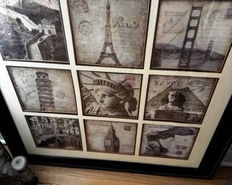 Travel Framed Picture