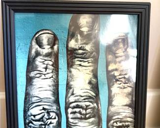 Amazingly Striking Print of Fingers