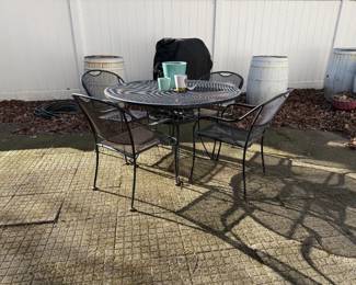 Metal Patio Set