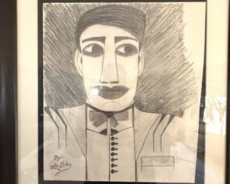 Original Lee Godie Art, No COA, Client Bought Art Directly from Artist