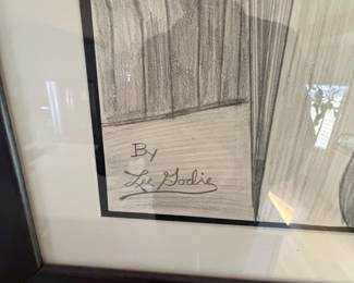 Original Lee Godie Art, No COA, Client Bought Art Directly from Artist