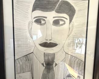 Original Lee Godie Art, No COA, Client Bought Art Directly from Artist