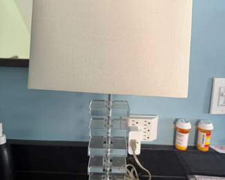 Lucite Lamp