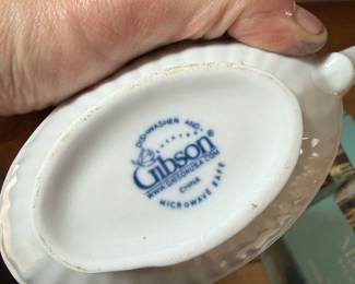 Gibson China Set