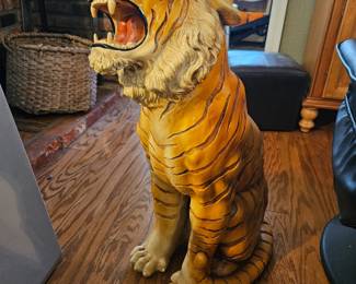 Vintage Tiger statue
