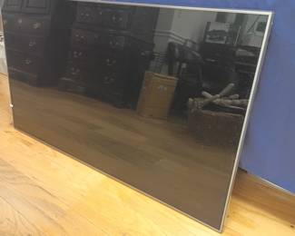 Flat screen TV television, large screen LCD LED monitor, flatscreen HDTV, home entertainment electronics, living room media