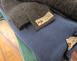 Wool and knit sweaters lot, women's clothing, assorted colors