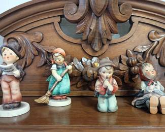Hummel figurines collection, vintage children figurines, German porcelain, collectible lot