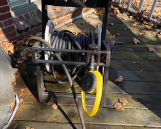 Hose reel and sprinkler